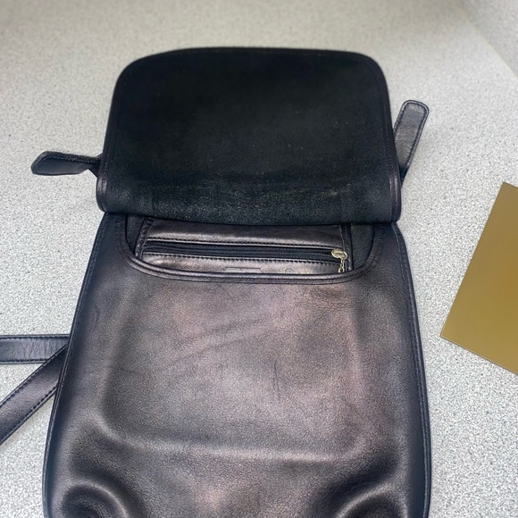 CC1-Coach Vintage Small Hippie Flap Leather Shoulder/Crossbody Bag GUC - Picture 4 of 15